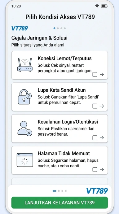 Halaman Alternatif v789 untuk Mengatasi Kesulitan Akses